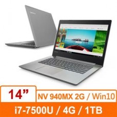 Lenovo Ideapad 320 80XK001QTW 14吋i7-7500U雙核獨顯Win10筆記型電腦